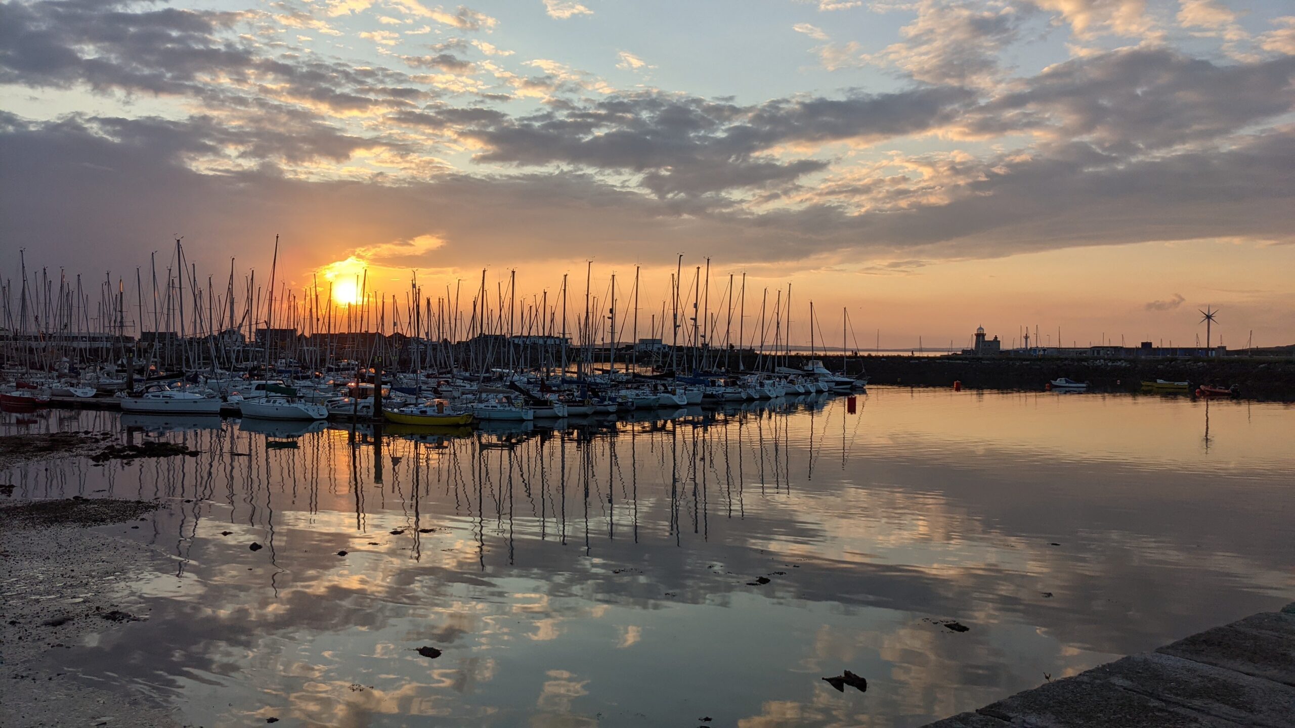 Sunset in Howth