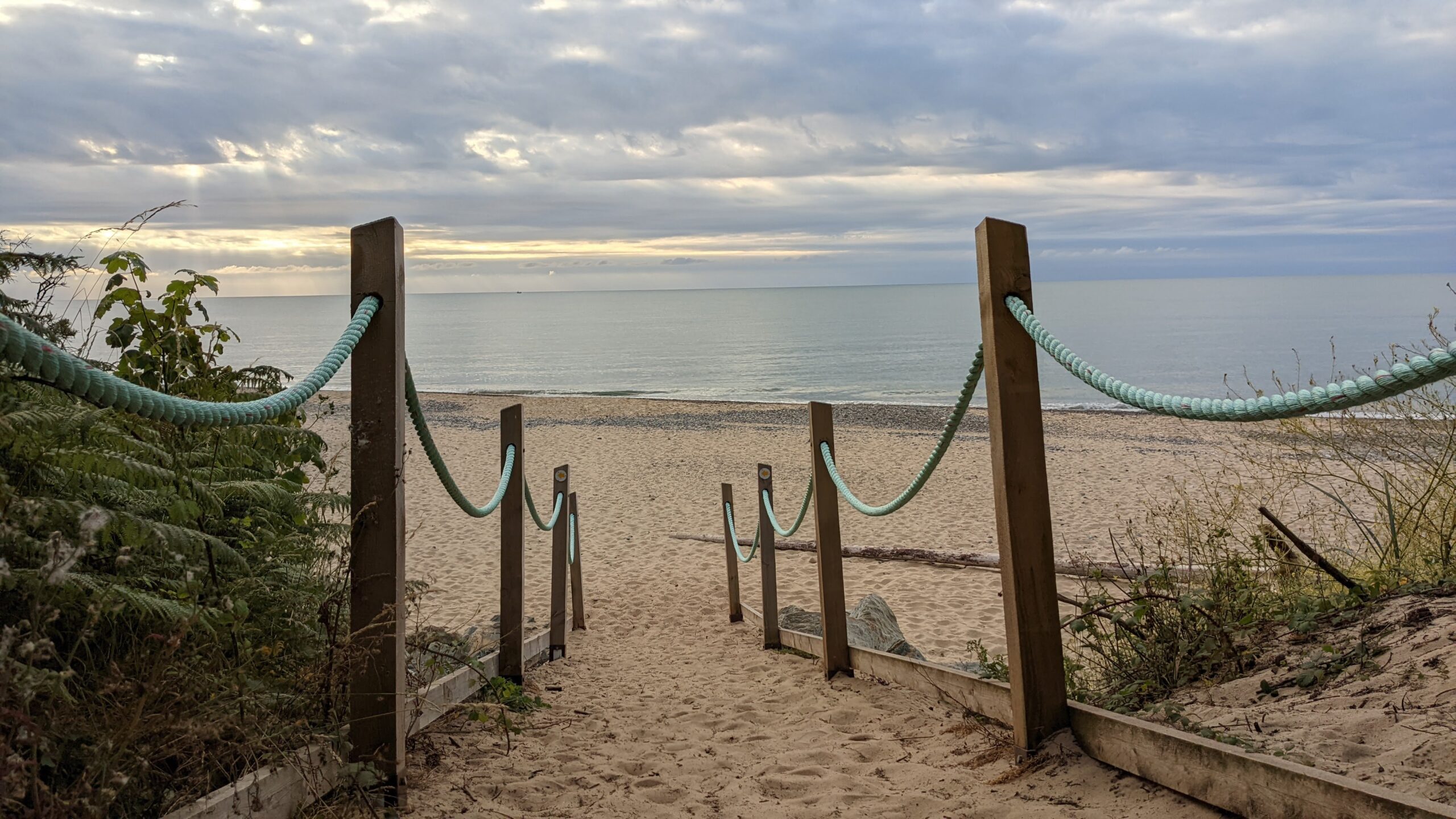 Beach entrance